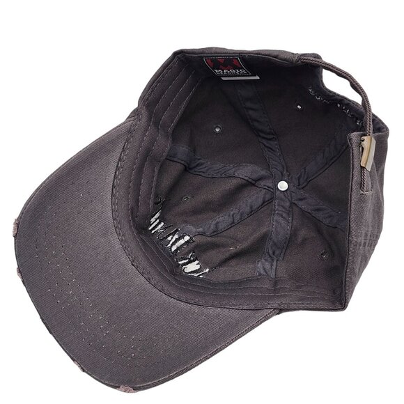 Zack Brown Band Jack Daniels Together On Tour Gray Distressed Baseball Hat Cap - Picture 10 of 13